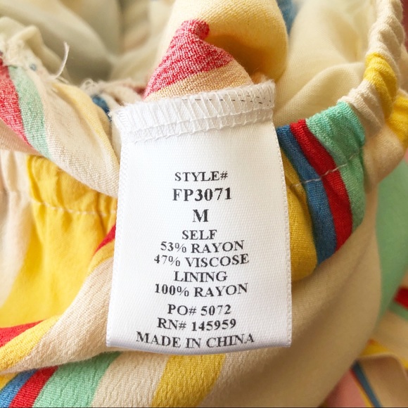 VICI Strapless Striped Pant Romper Jumpsuit, Med - Picture 11 of 12